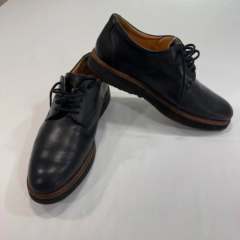 Samuel Hubbard Hubbard Free Mens 11.5 Black Gore-Tex Leather‎ Derby | Business